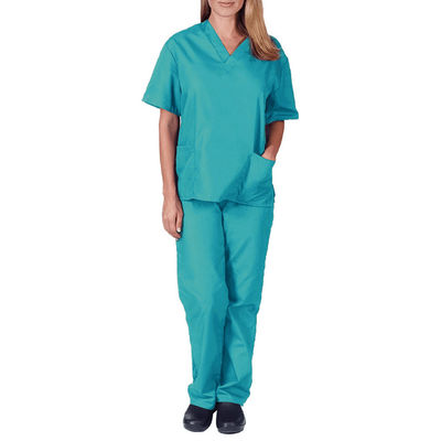 Wholesale Short Sleeve Hospital Nurse Uniform Scrub Suit For Female