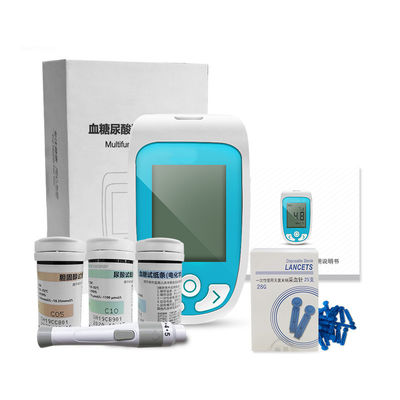 Wholesale Blood Glucose Cholesterol Uric Acid Meter 3-in-1 Multifunction Monitor