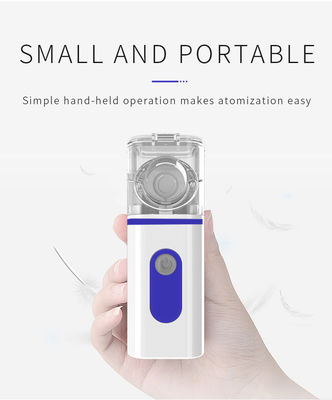 Net Inhaler Atomizer Handheld Portable Breathing Nebulizer Ultrasonic Micro  for Children Adult
