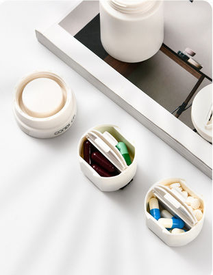 5 in1 Fashion Timer Pill box Cutter Crusher  Alarm pills Tablets Medicine Splitter Grinder dispenser electronic factory OEM