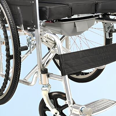 SL-L01eclining-Commode-Wheelchair