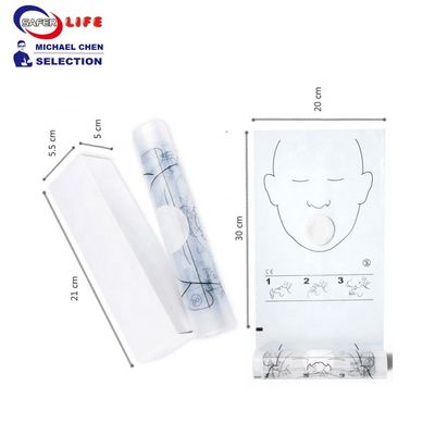 China manufacturer Dispenser Disposable CPR manikin training face shield mask