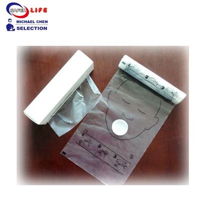 China manufacturer Dispenser Disposable CPR manikin training face shield mask