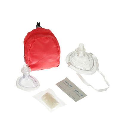Wholesale Custom Logo Emergency Rescue CPR Mask Kit Portable Survival CPR Mask Kit